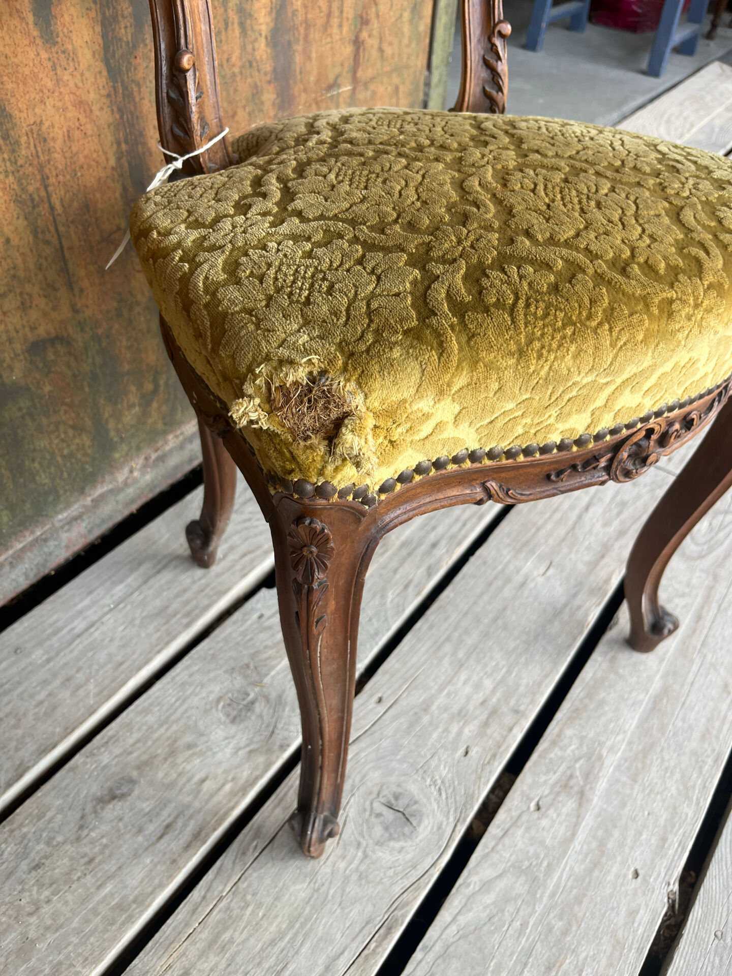 Paire de chaises anciennes