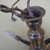 Former lamp of shabbat brass with housewarming