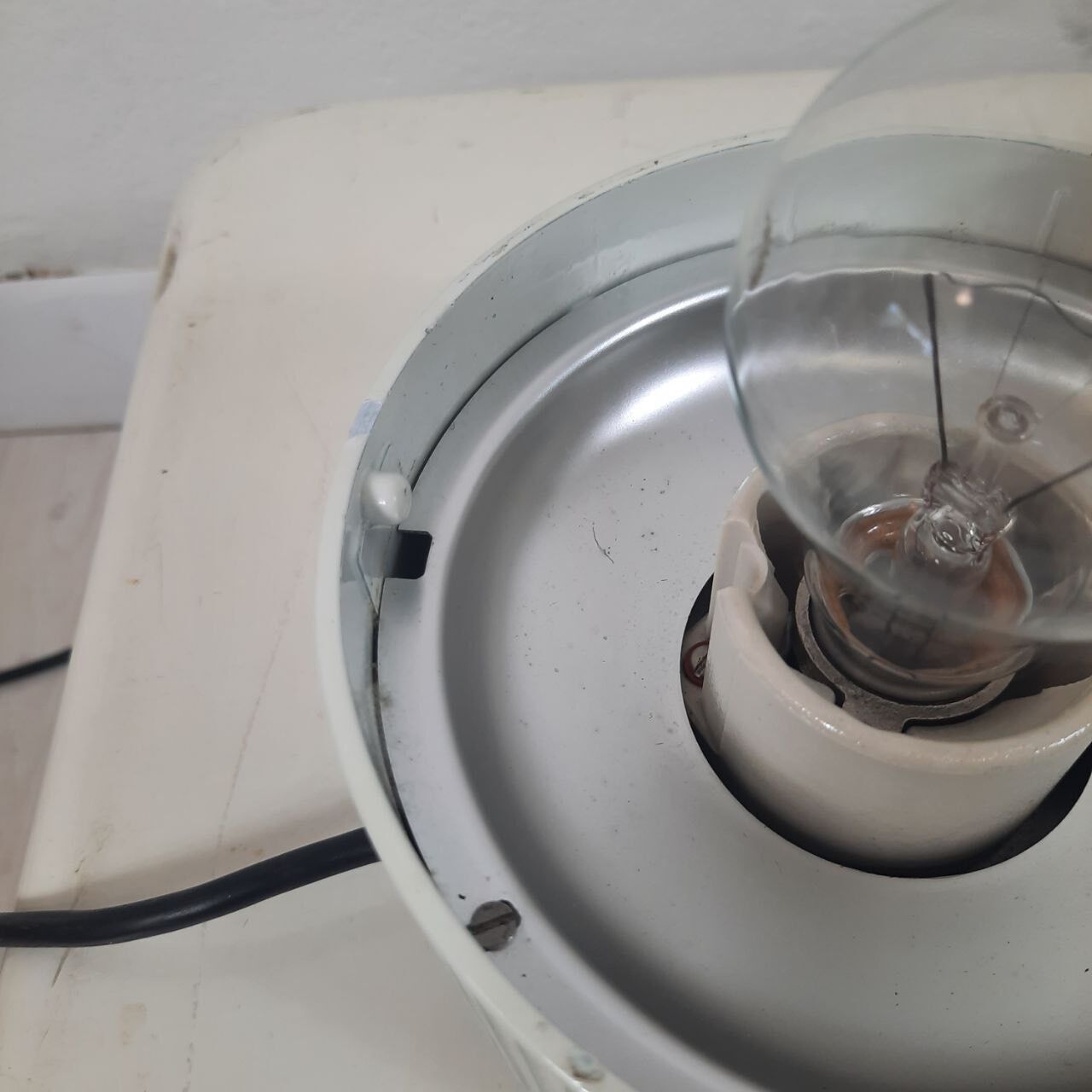 Pair table lamps, vintage model Bulbone Tronconi