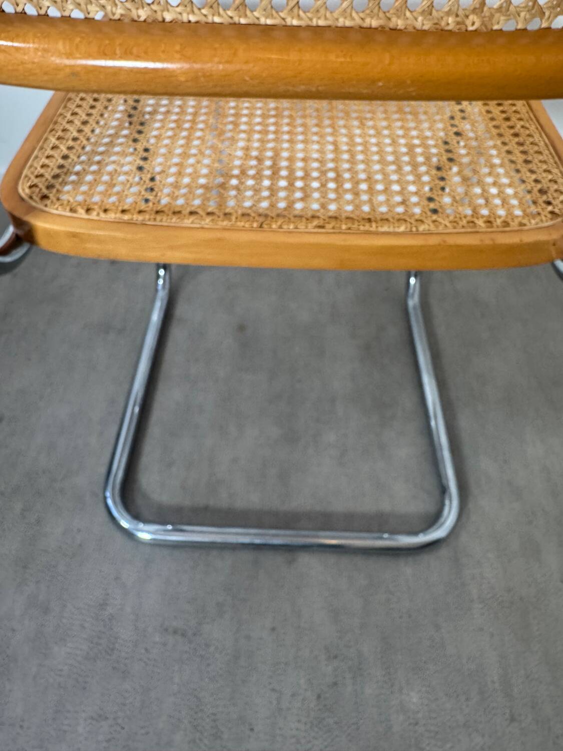 Paire de chaise Cesca Marcel Breuer b32 made in Italy
