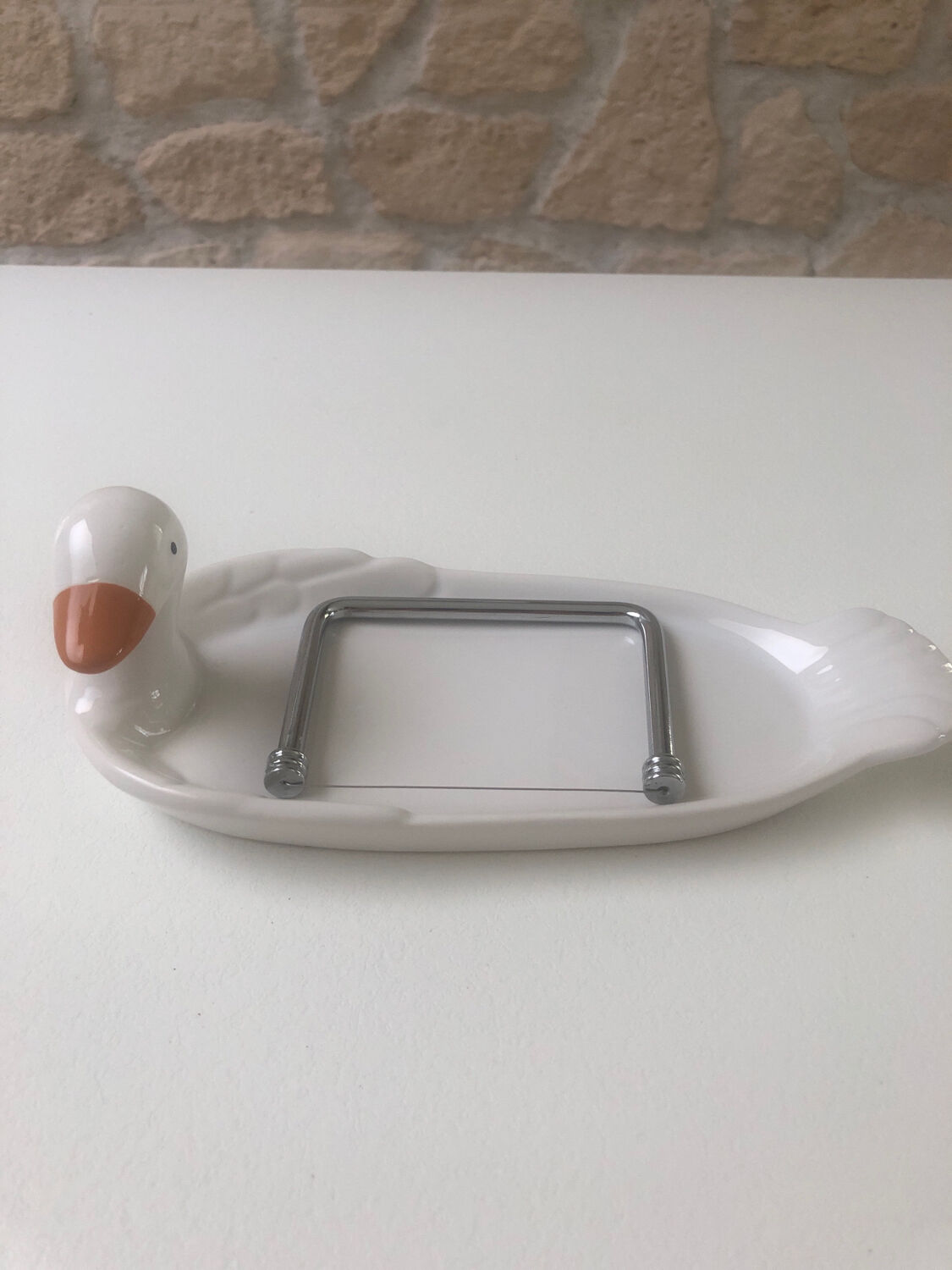 Foie gras tray and carving wire