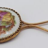 Porcelain pocket mirror