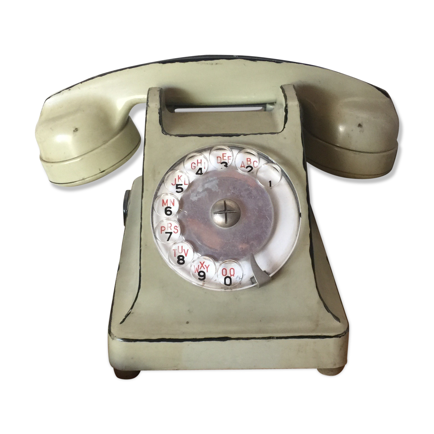 vintage green phone