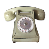 vintage green phone