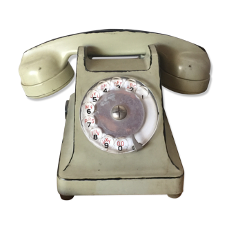 vintage green phone