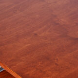Bauhaus Beech Writing Desk Made in 1930s by Robert Slezak, Czechia, Restored