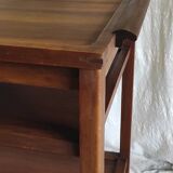 Solid wood server - mid-20th century