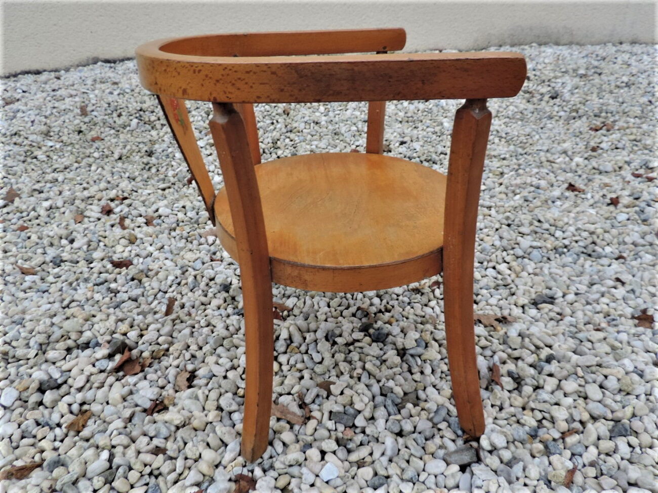 Wooden armchair baumann 50/60 for children