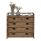 Commode osier et rotib