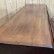 English donkey desk in Georgian style dating from the 19th century in mahogany and oak