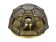 1960s 1970s Ceiling Lamp Flush Mount by Glashütte Limburg Germany
