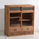 Old Japanese cedar wardrobe – Taishō / Shōwa period (c. 1912-1945) #32