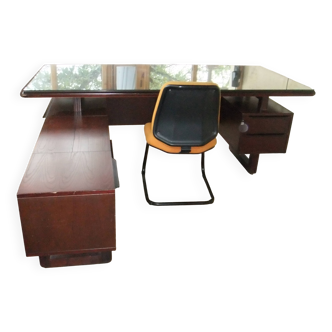 Bureau CIOLINO ancien vintage chaise fauteuil ADDFORM bar tiroir caisson