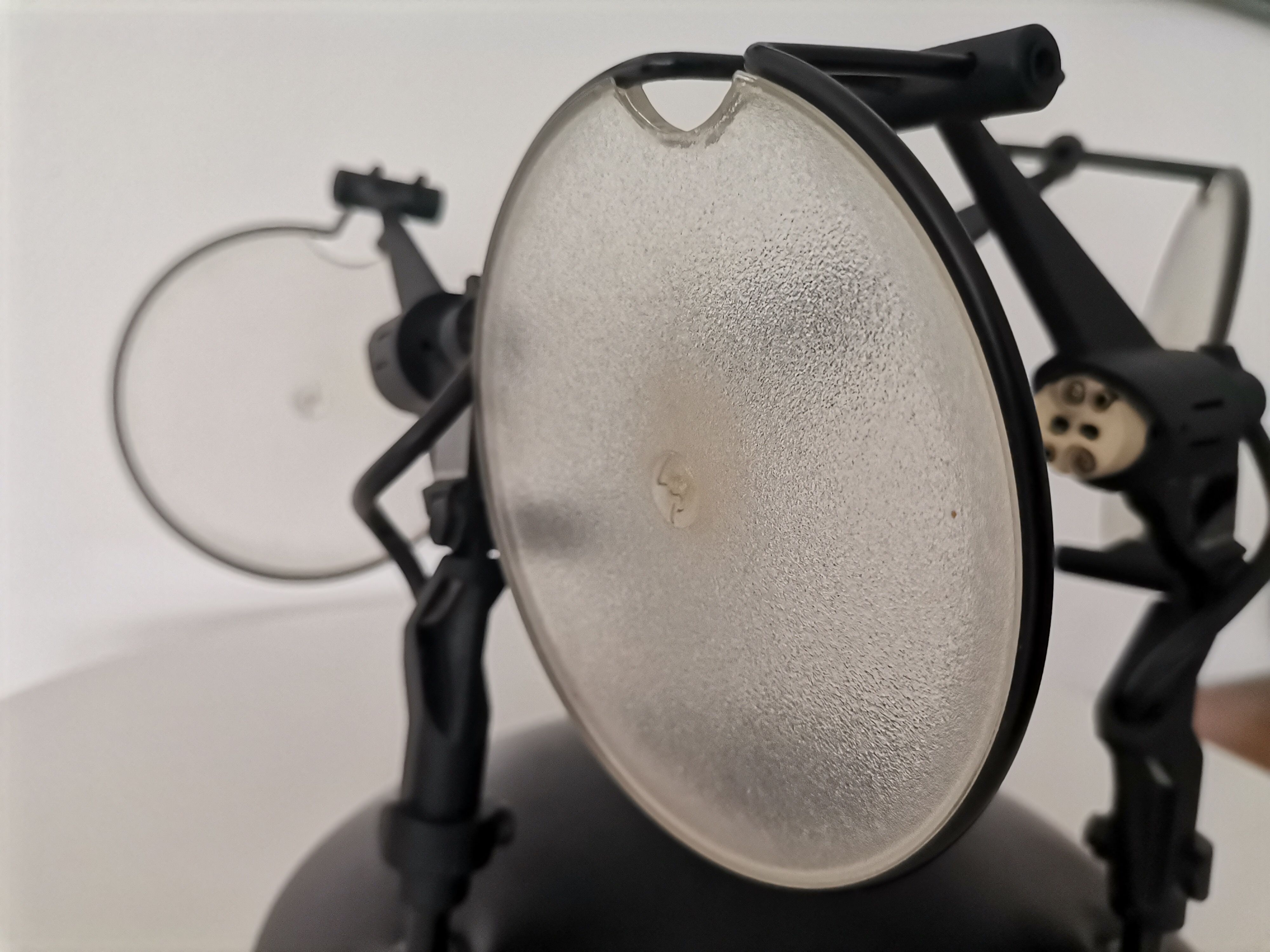 Industrial style Black 3 spot floodlight flush mount ceiling lamp