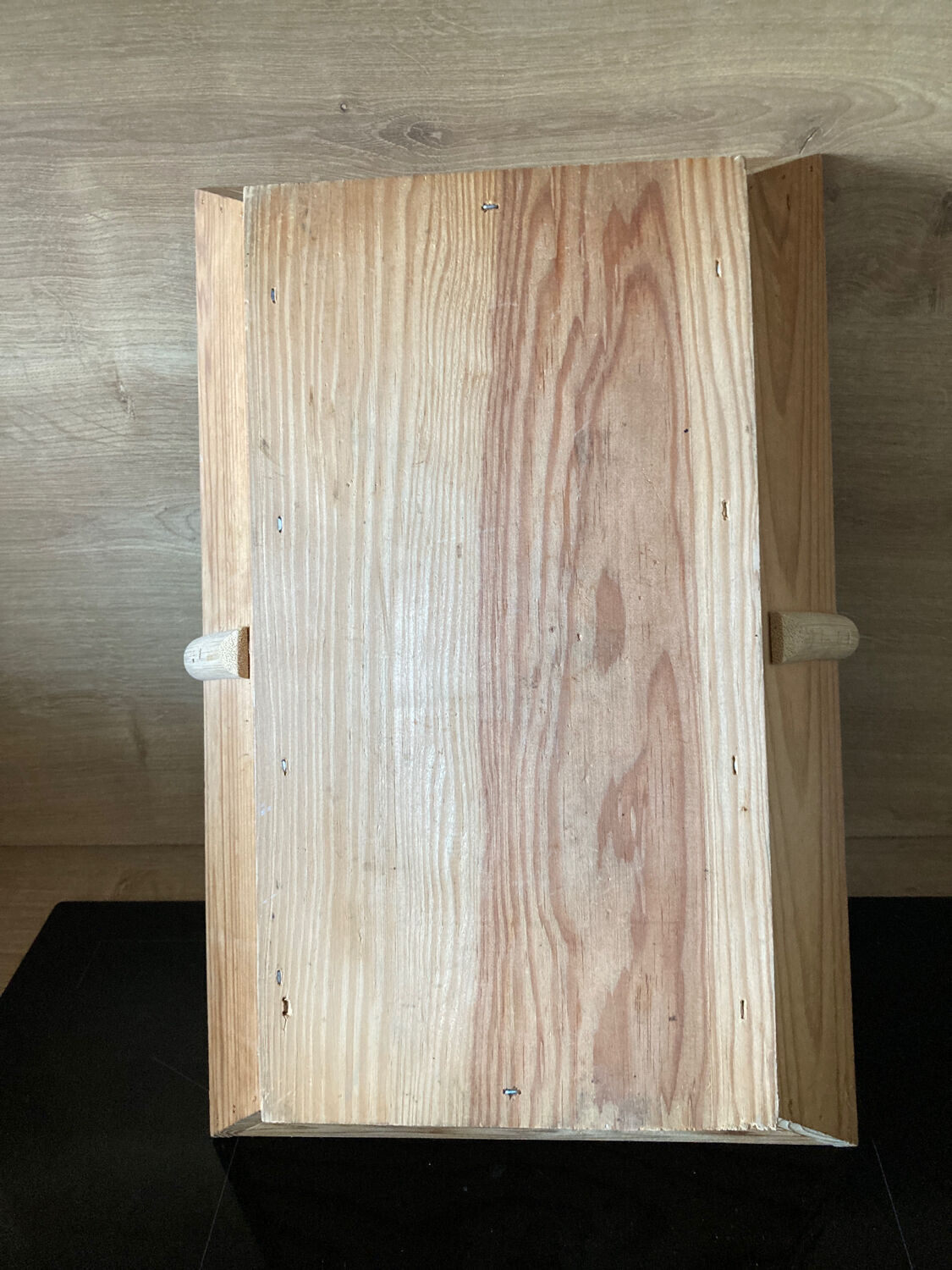 Wooden harvest basket