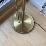 B+M Leuchten Designer-Stehlampe Messing - Brass Floor Lamp