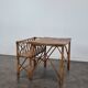 Rattan coffee table