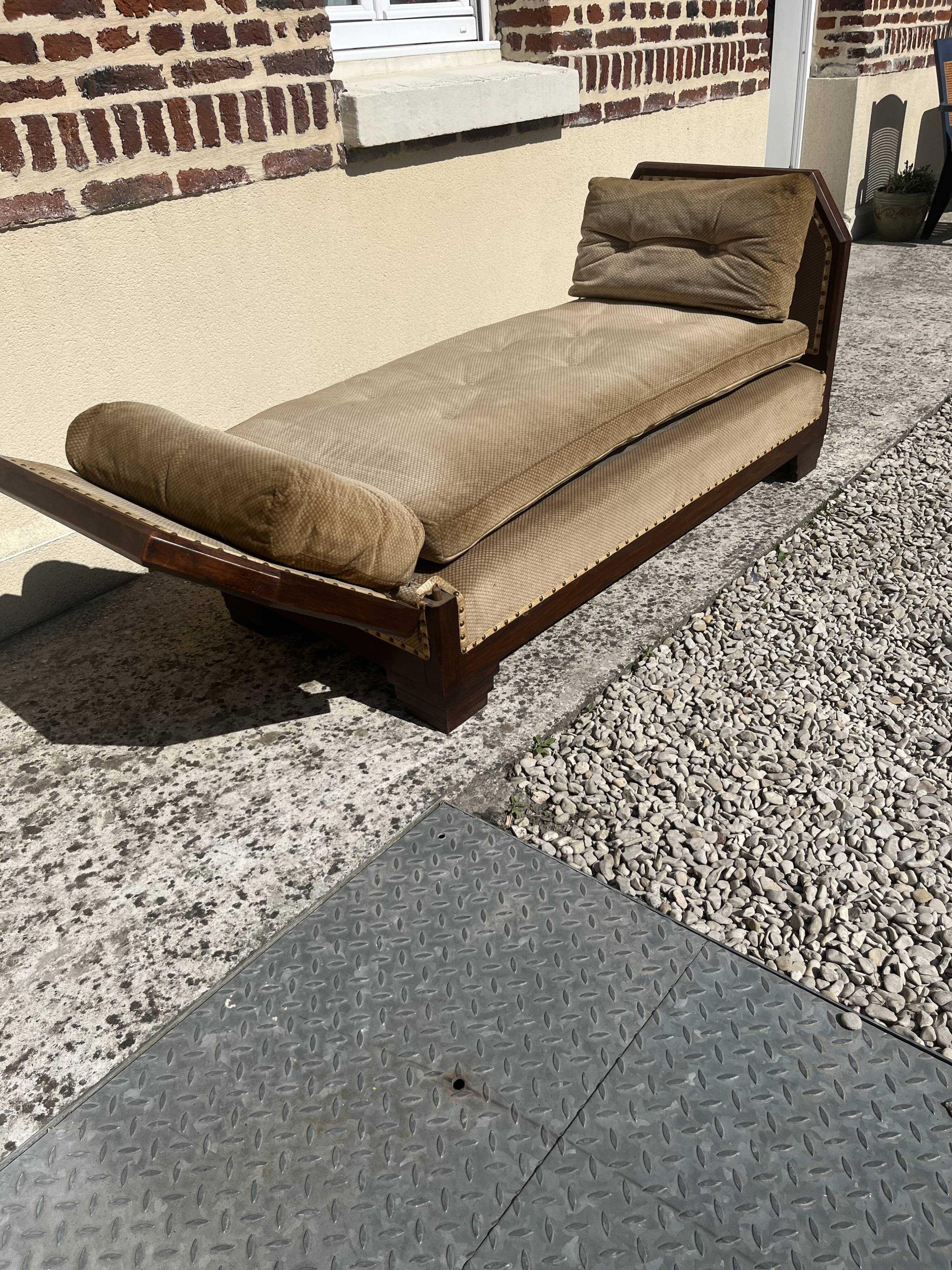 Méridienne day bed design 1950