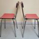 Lot de 2 chaises en formica