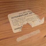 1970s, pair of Scandinavian armchairs, furniture wool, solid oak wood.