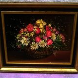 Painting "to the basket of flowers"