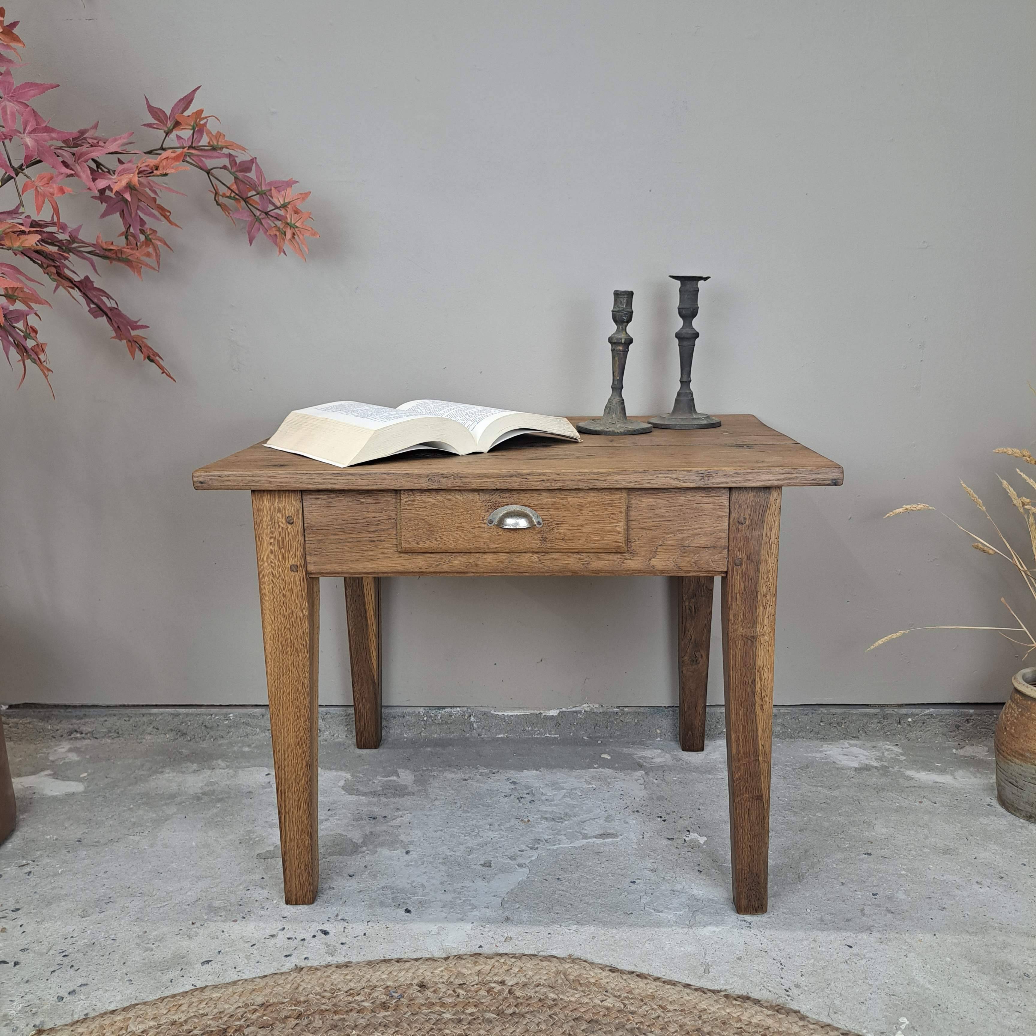 Small wooden table