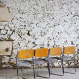 4 conference chairs from La Sorbonne, 1970