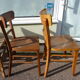 Lot de 6 chaises en bois de bistrot