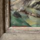 Mountain Landscape by Jean Paul Clarke, oil on canvas