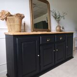 Black antique sideboard