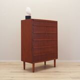 Commode en teck, design danois, années 1970, fabrication : Danemark