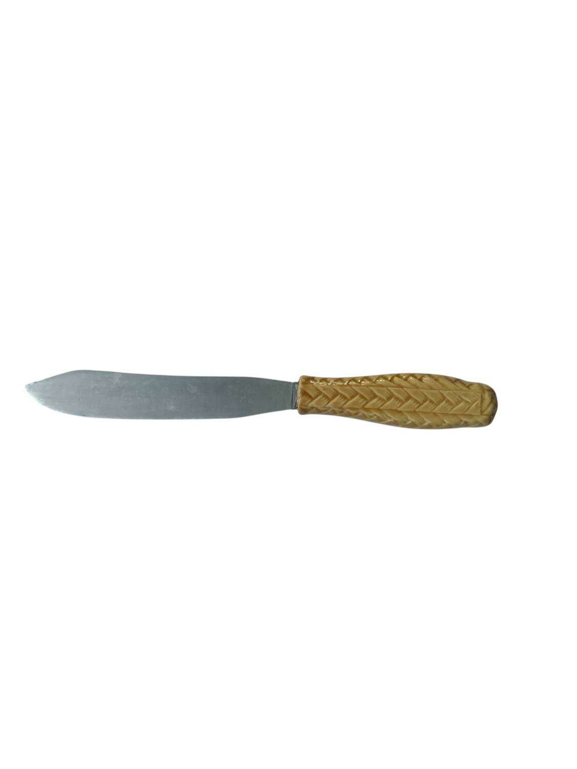 Slush cake dish + knife