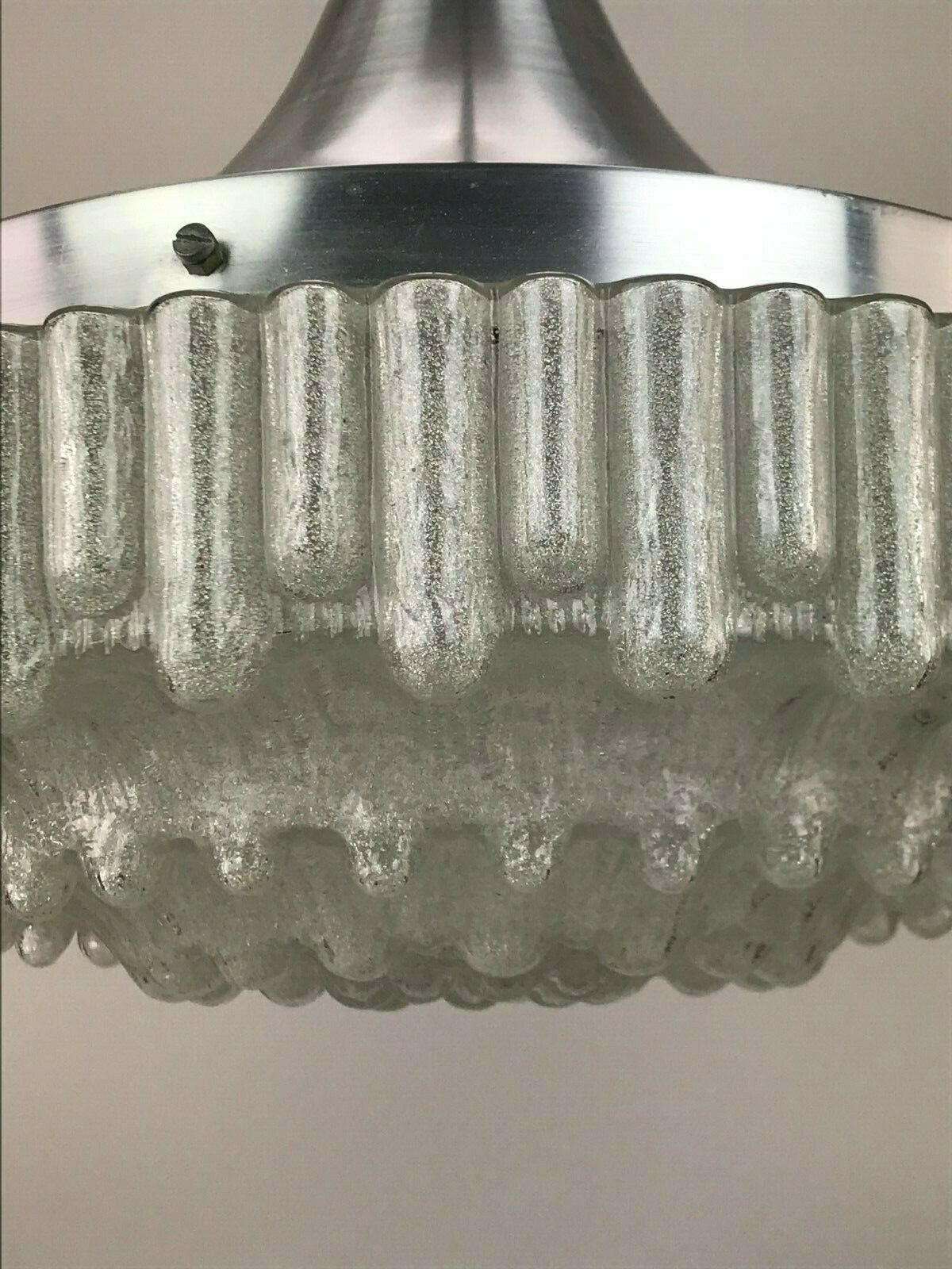 Hanging lamp ball lamp bubble chrome glass space age design