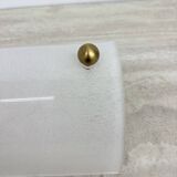 Vintage lucite and brass wall lamp ,1970s