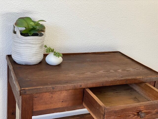 Wooden farm console
