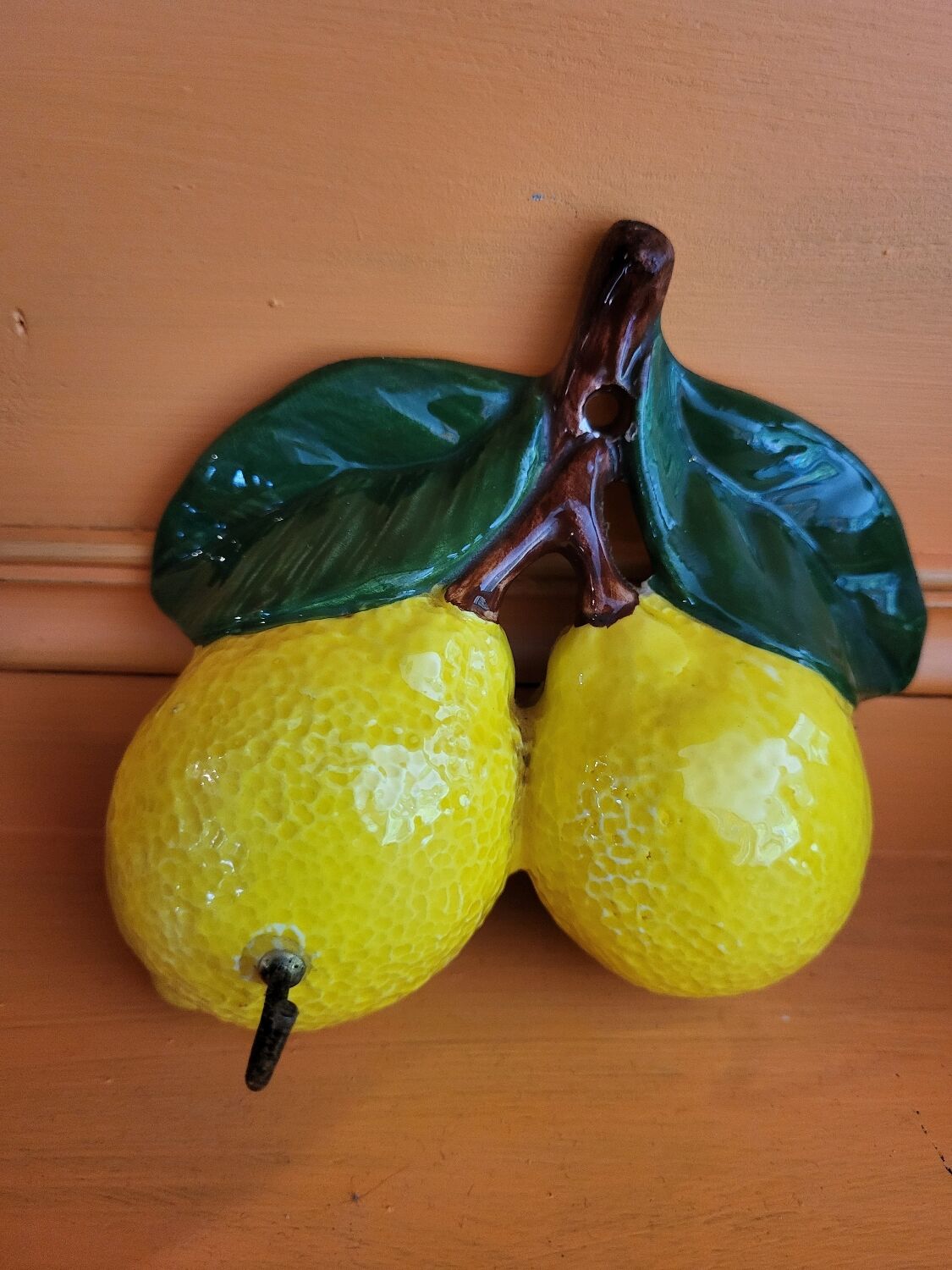 Porte torchon citron