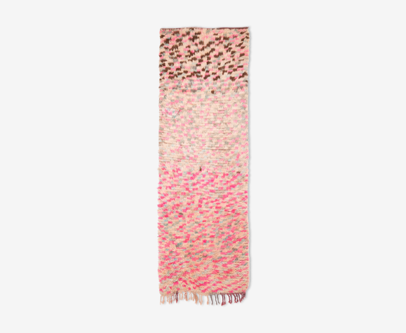 Tapis berbere vintage boujaad 250 x 88 cm