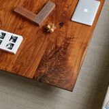 Solid walnut coffee table