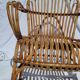 Adult rattan armchair TBE