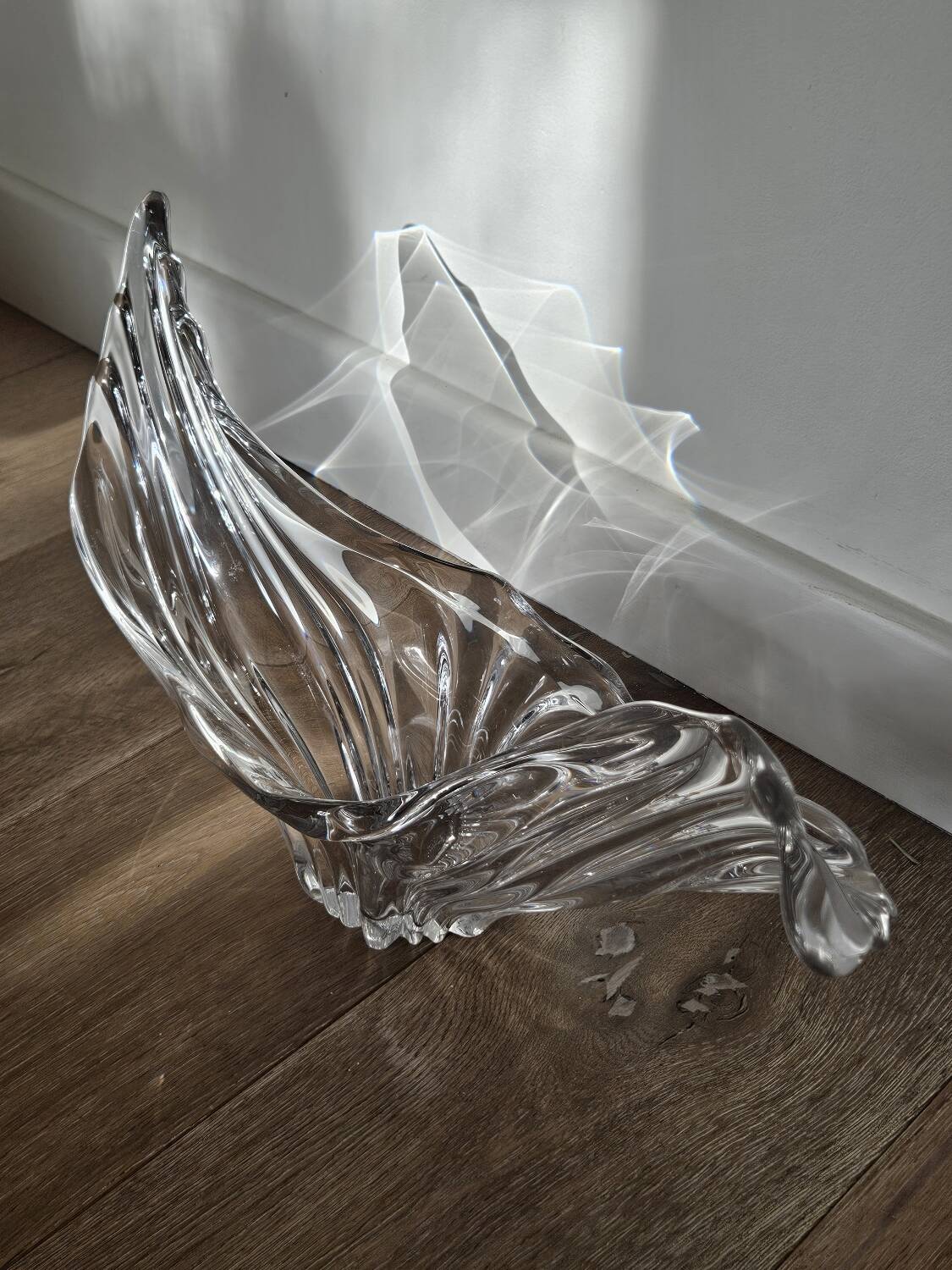 Vintage glass pocket emptier