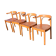 Series of 4 Baumann armchairs
