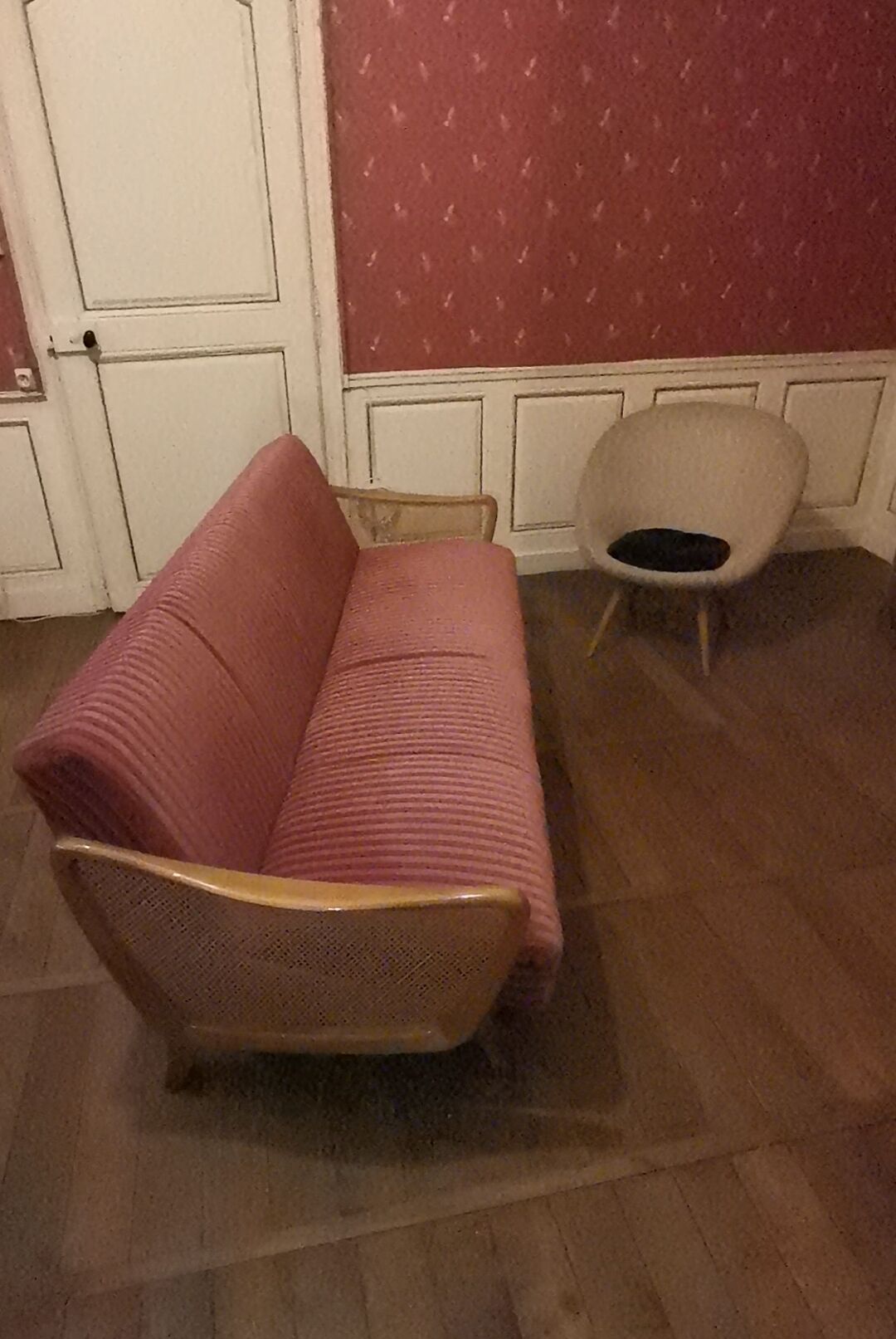 Scandinavian 50s 60s daybed convertible sofa