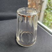 7 gobelets Baccarat service Chicago taille 6410 dorés