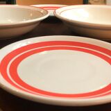 Série de 4 assiettes