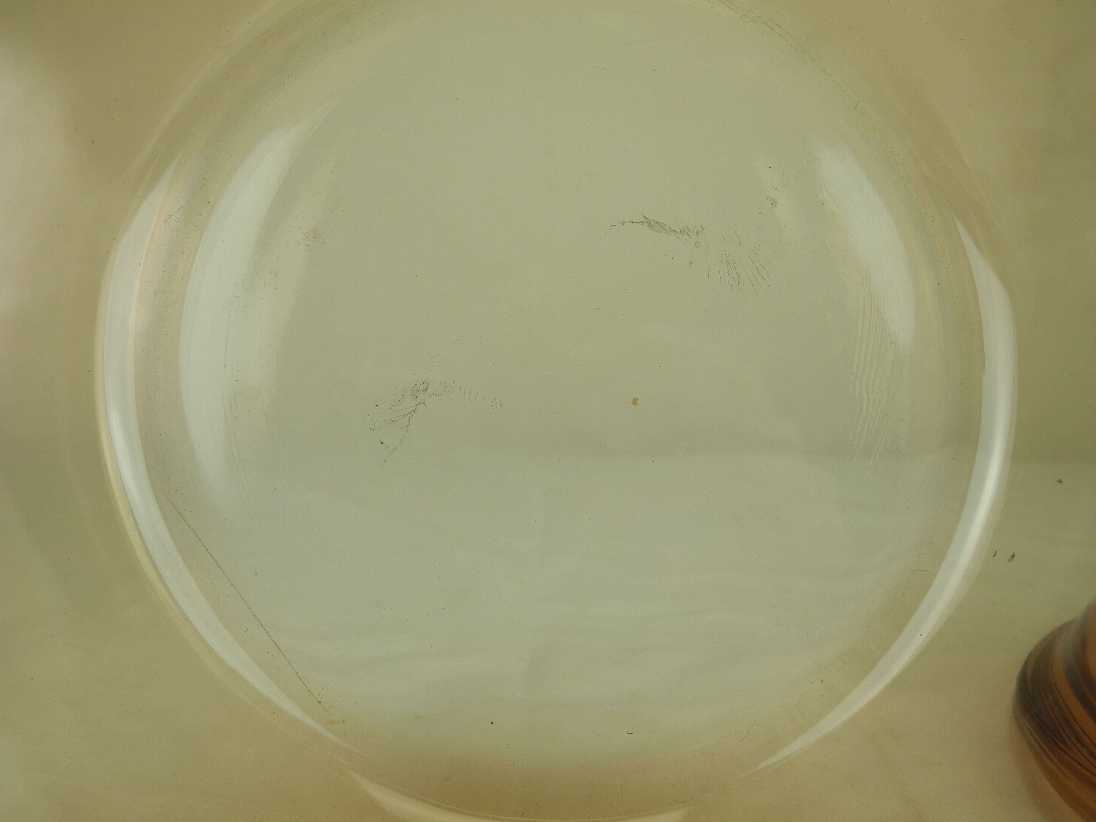 Old amber vision flat casserole dish 2.5l