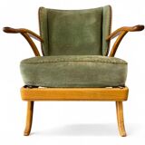 Vintage armchair / single-seater armchair / club armchair knoll antimott