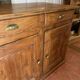 Solid wood sideboard