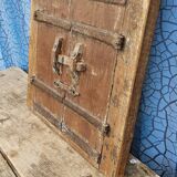 Old wooden tribal window