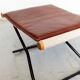 Takeshi Nii folding chair and ottoman "NychairX", 1970
