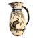 Félix Bracquemond Vase or pitcher Egyptian model by Creil & Montereau